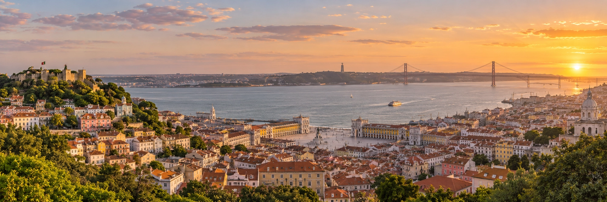 Lisbon skyline